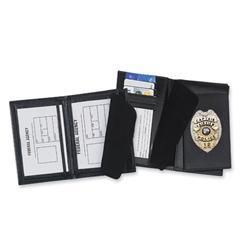 Double ID Flip-out Badge Case with Slide Thru Window
