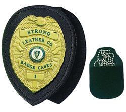 Recessed Badge Holders for Neck or Belt