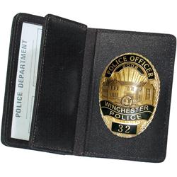 Side Open Double ID Badge Case - Duty