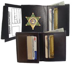 Hidden Badge & ID Wallet with RFID Protection